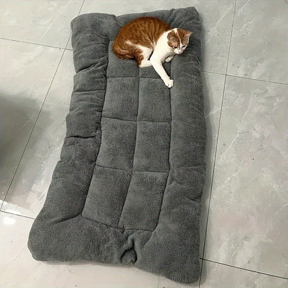 Extra-Large Plush Dog Sofa Bed with Non-Slip Base