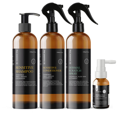 Dermal Scratch Spray for Dogs: Aloe Vera, Calendula & Vitamin E